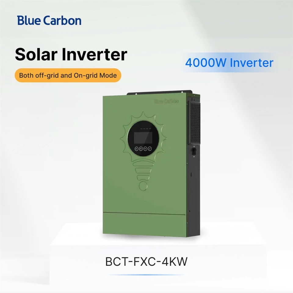 24V 4kW jednofázový řetězcový solární hybridní invertor pro lehké komerční a domácí použití
