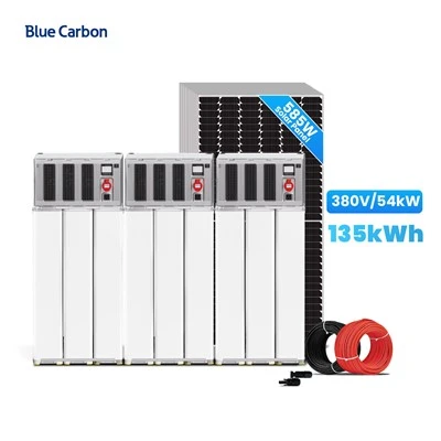 Průmyslové třífázové solární energetické systémy o výkonu 135 kW